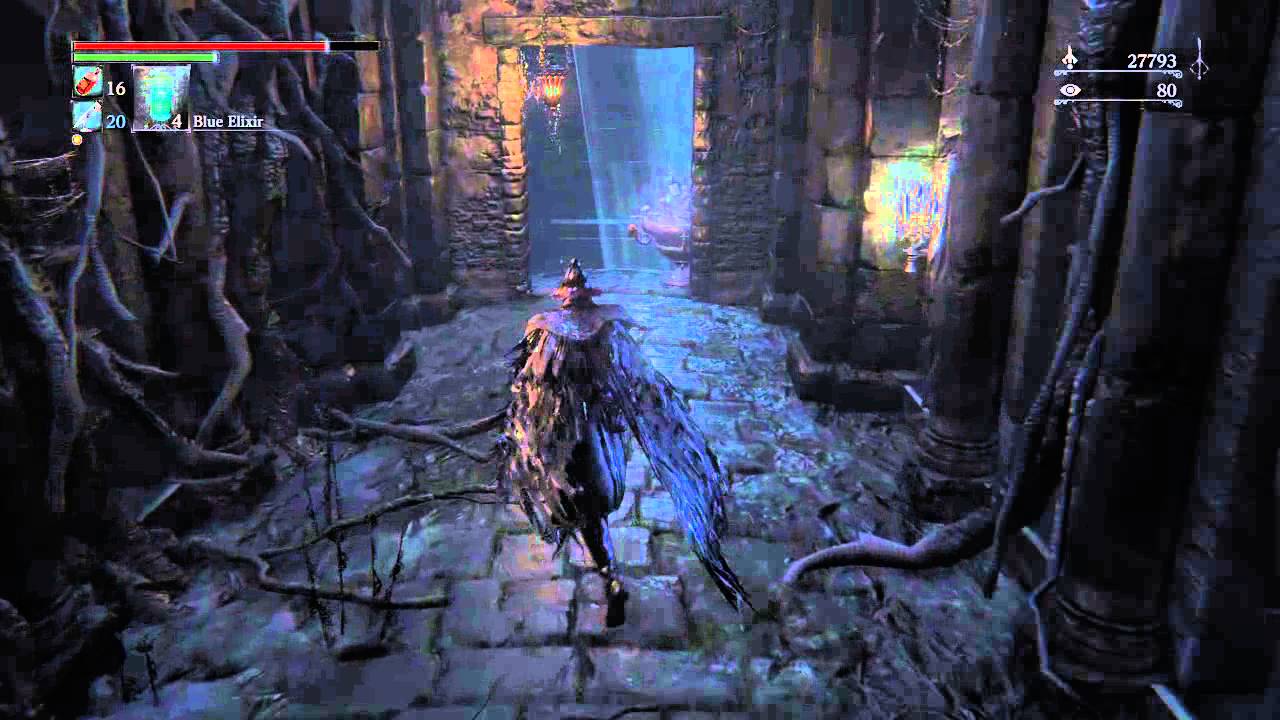 Bloodborne&trade;_hidden door_Bath Messenger