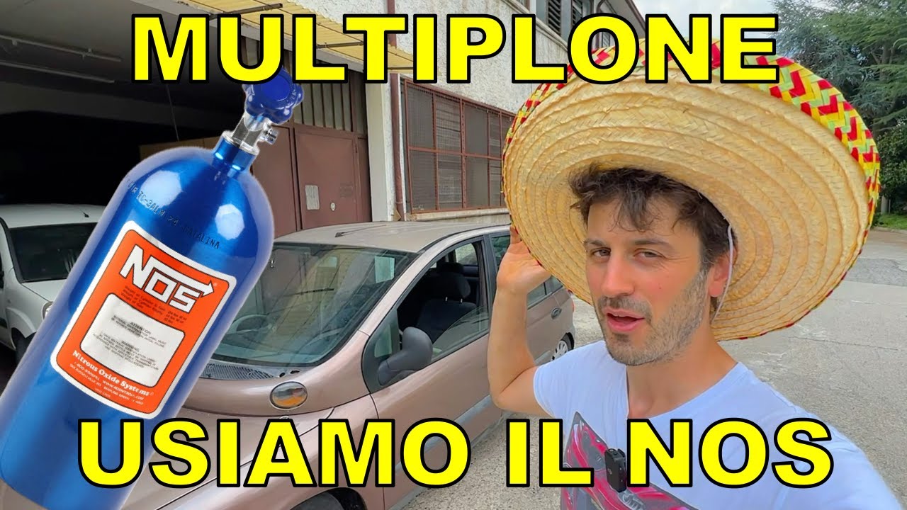 Proviamo il NOS sul Multiplone 2.0 DIESEL | FUNZIONA DAVVERO + Test drive con Bob