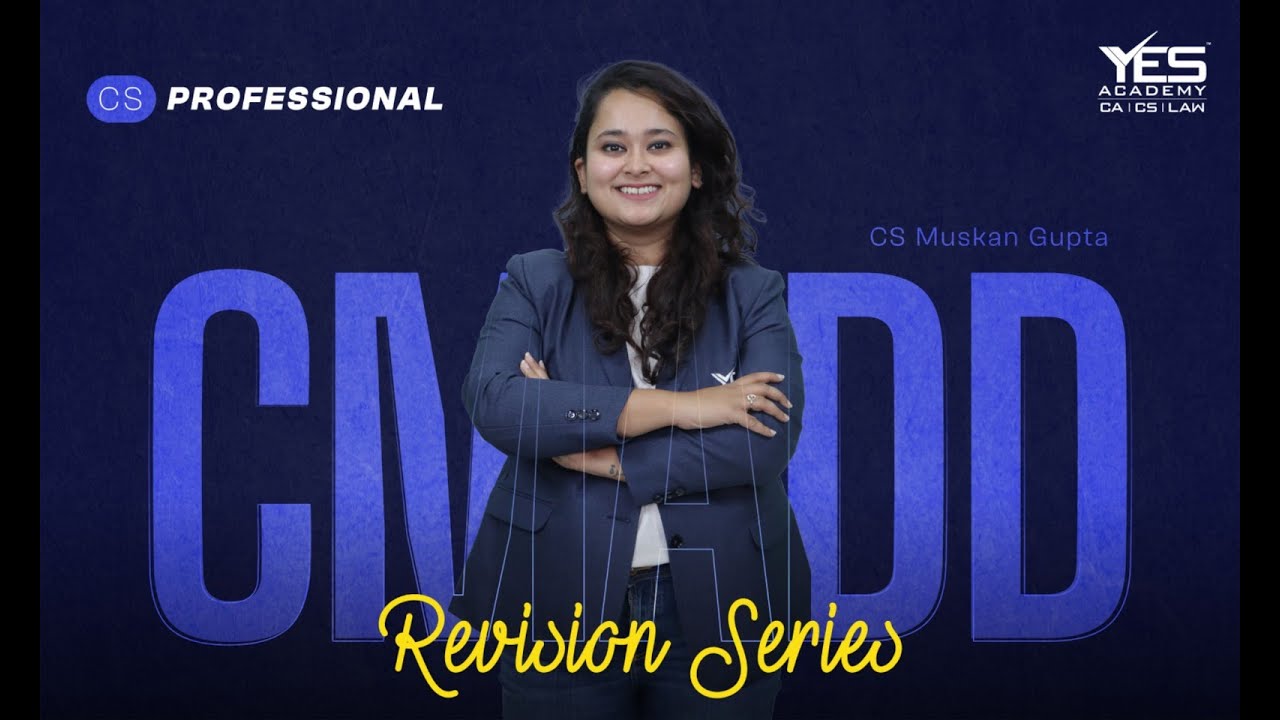 CMADD Revision Chap 7-Lecture 1Relief and Remedies | CS Muskan Gupta