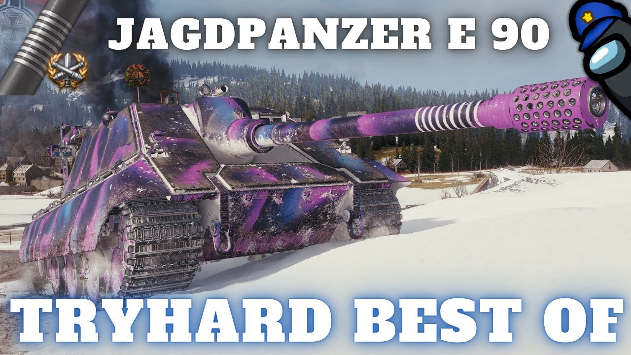 Jagdpanzer E 90 wünscht Frohe Festtage! - Tryhard Best Of zur dritten Gunmark! [World of Tanks]
