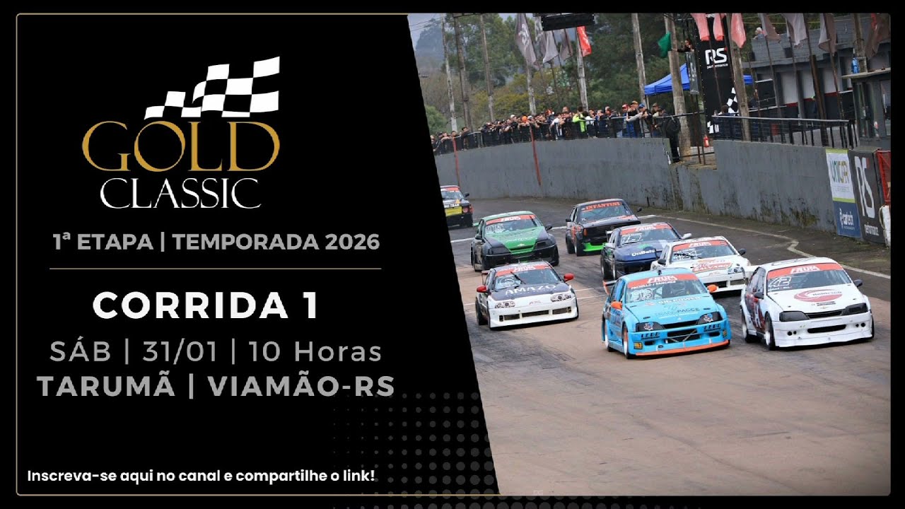 Copa Frum Gold Classic CORRIDA 1 - Etapa 1 Autódromo Tarumã 31.01.2026