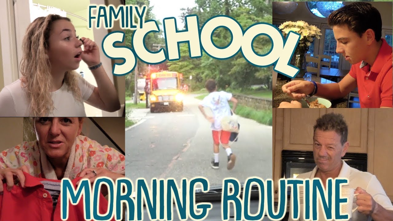 IT'S OUR FAMILY SCHOOL MORNING ROUTINE (2018)