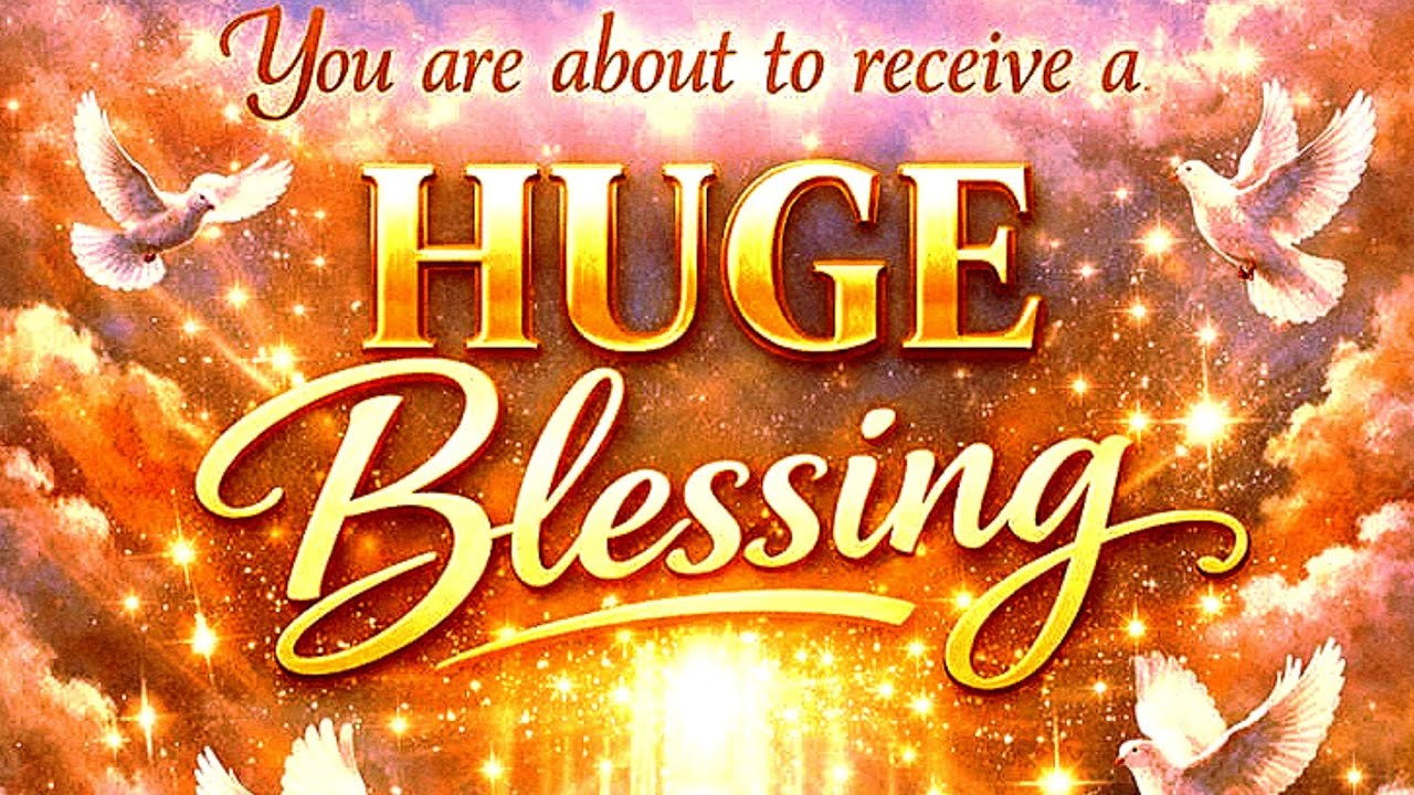 You are about to receive a huge Blessing 😀 God's Message Today 🙏 universe message today 🎉
