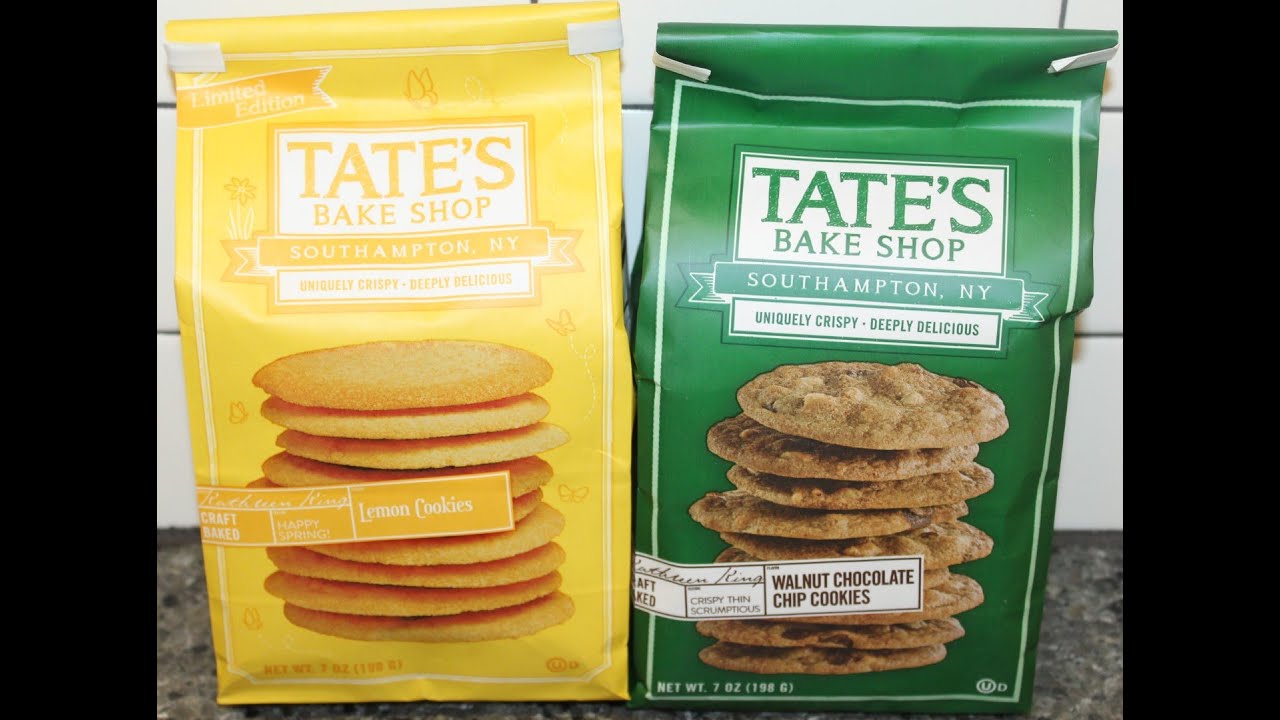 Tate’s Bake Shop: Lemon Cookies & Walnut Chocolate Chip Cookies Review