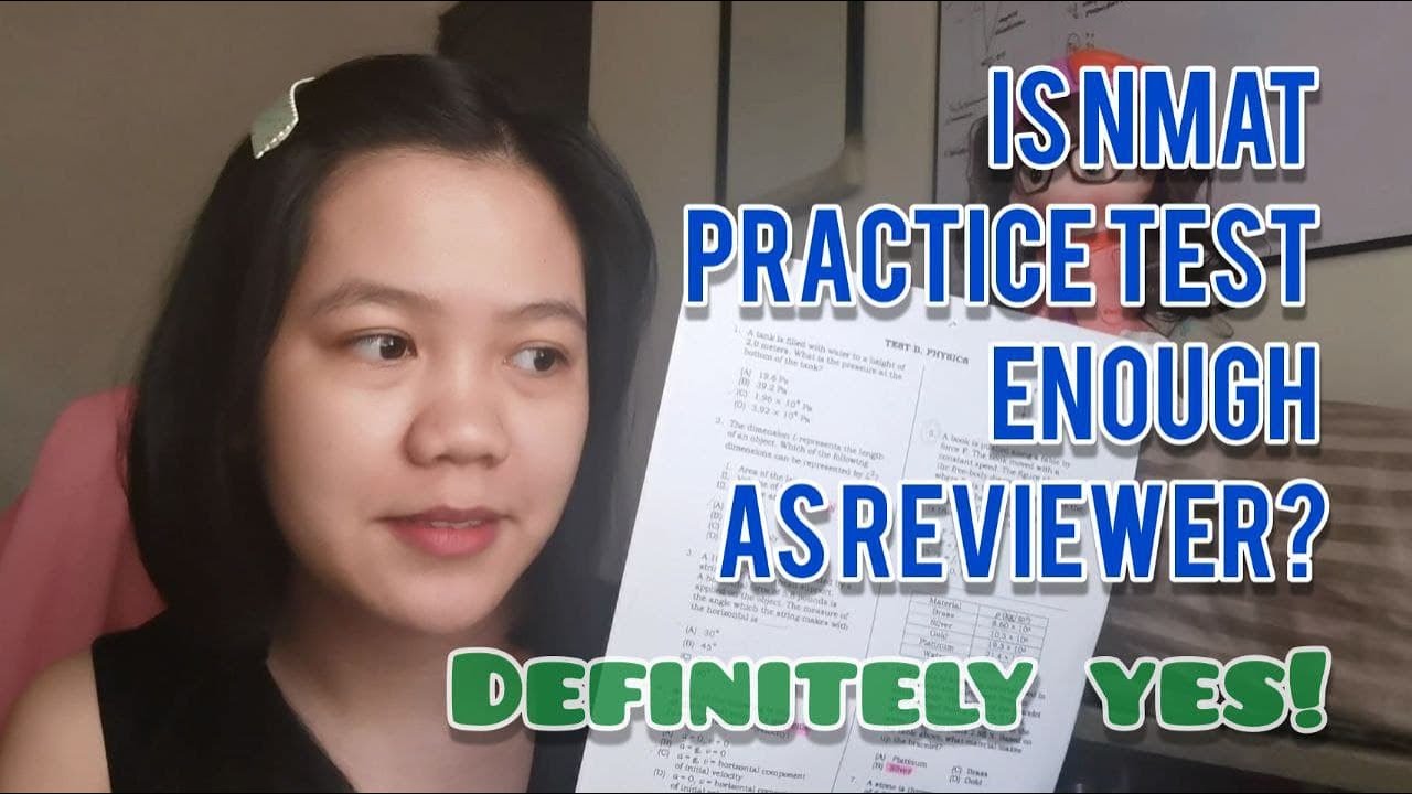 How to efficiently review NMAT PRACTICE TEST in just 2 weeks.