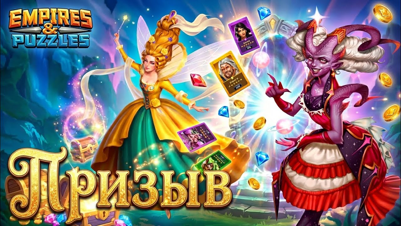 БОЛЬШОЙ ПРИЗЫВ! (КАК НА ЭТОТ РАЗ 🤔)#empiresandpuzzles #империяпазлов #games #топ 