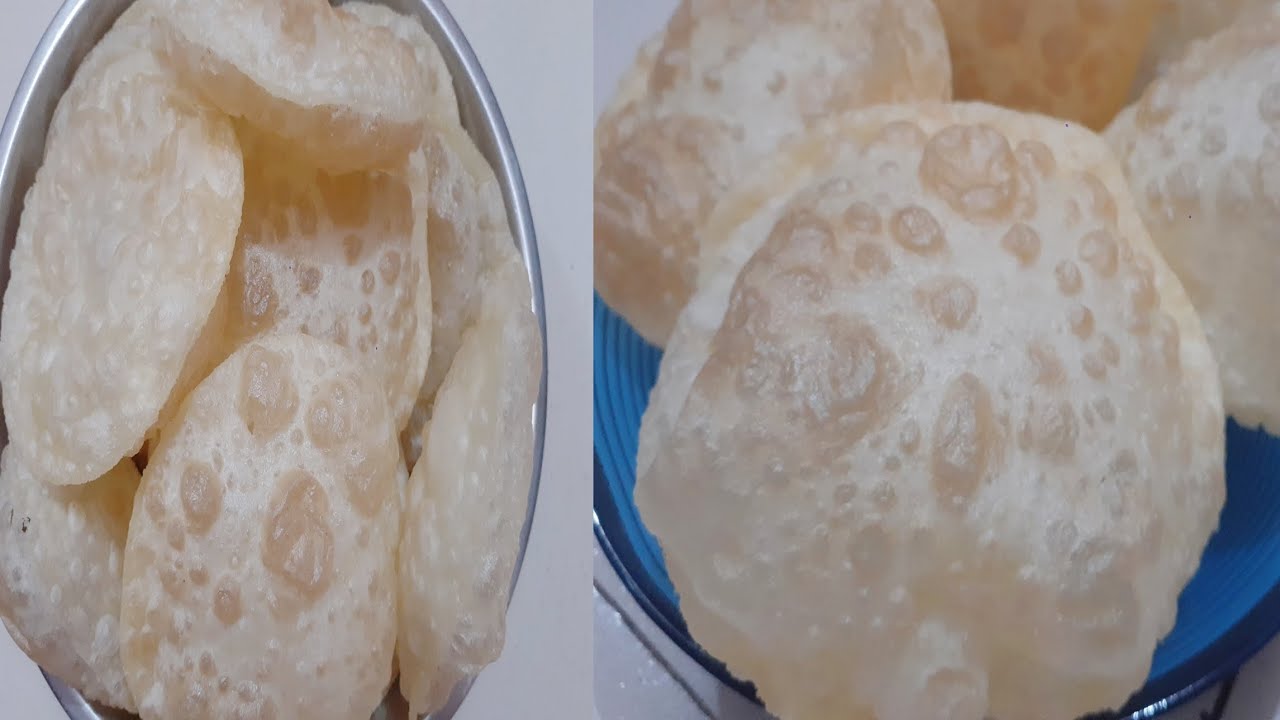 নরম সাদা ফুলকো লুচির পারফেক্ট রেসিপি/How to make Perfect Fulko Luchi/Soft and Fluffy Luchi#food