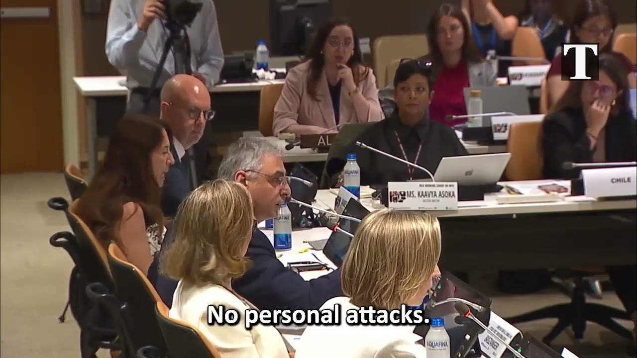 Watch: Israeli ambassador tells Maltese top UN official to 'be quiet'