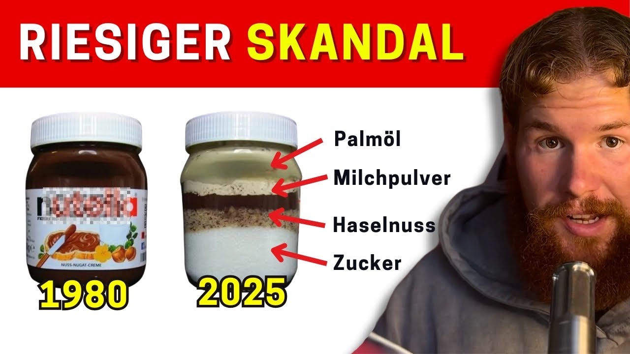 Ekelhafte Zutatenlisten: Früher vs. Jetzt