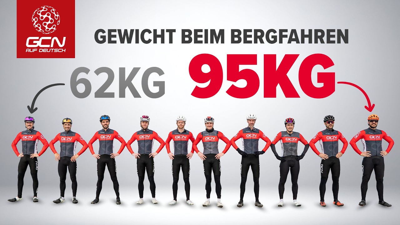 Wie viel Unterschied macht das Gewicht am Berg wirklich?