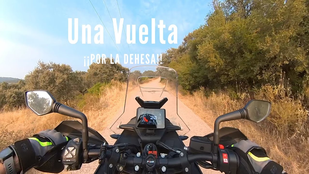 28 - VUELTA POR LA DEHESA (Jerez de los Caballeros)🛵💥🌳
