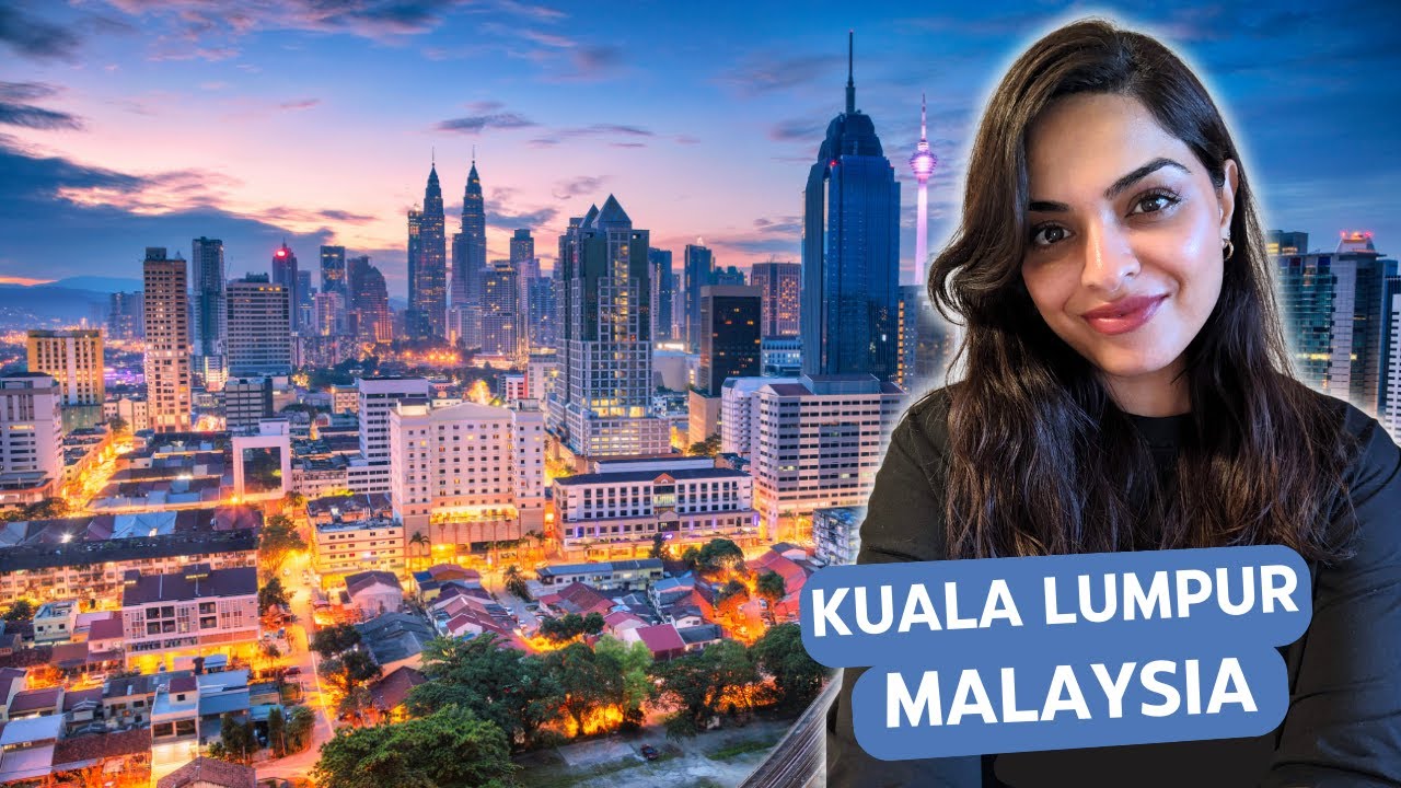 Rainy Day in Kuala Lumpur MALAYSIA - Halal Food Vlog 🇲🇾
