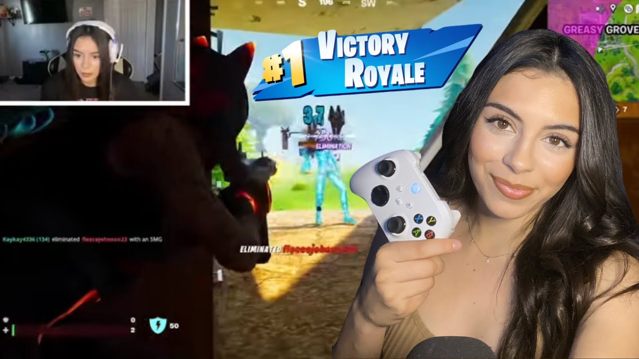 Lofi Asmr|| Relaxing Og Fornite Gameplay (clicky control sounds)