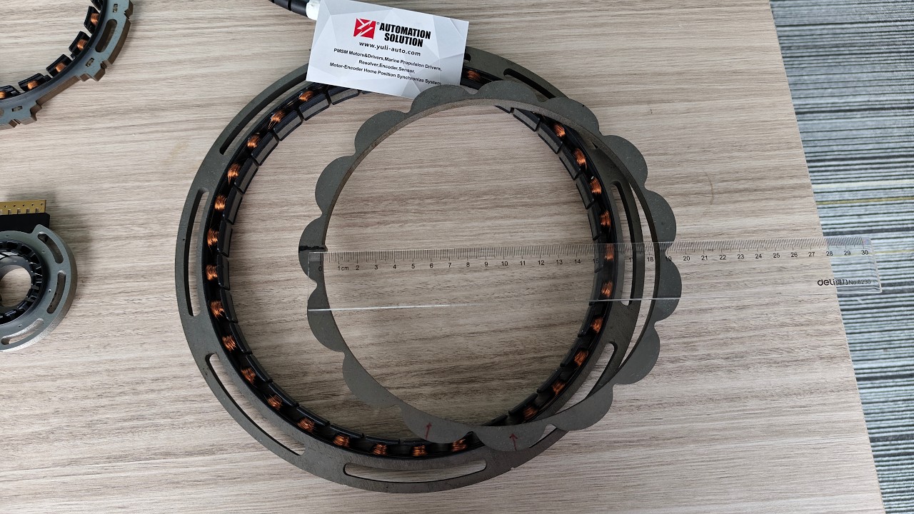 Reluctance Resolver of different sizes #PMSM #Resolver #encoder