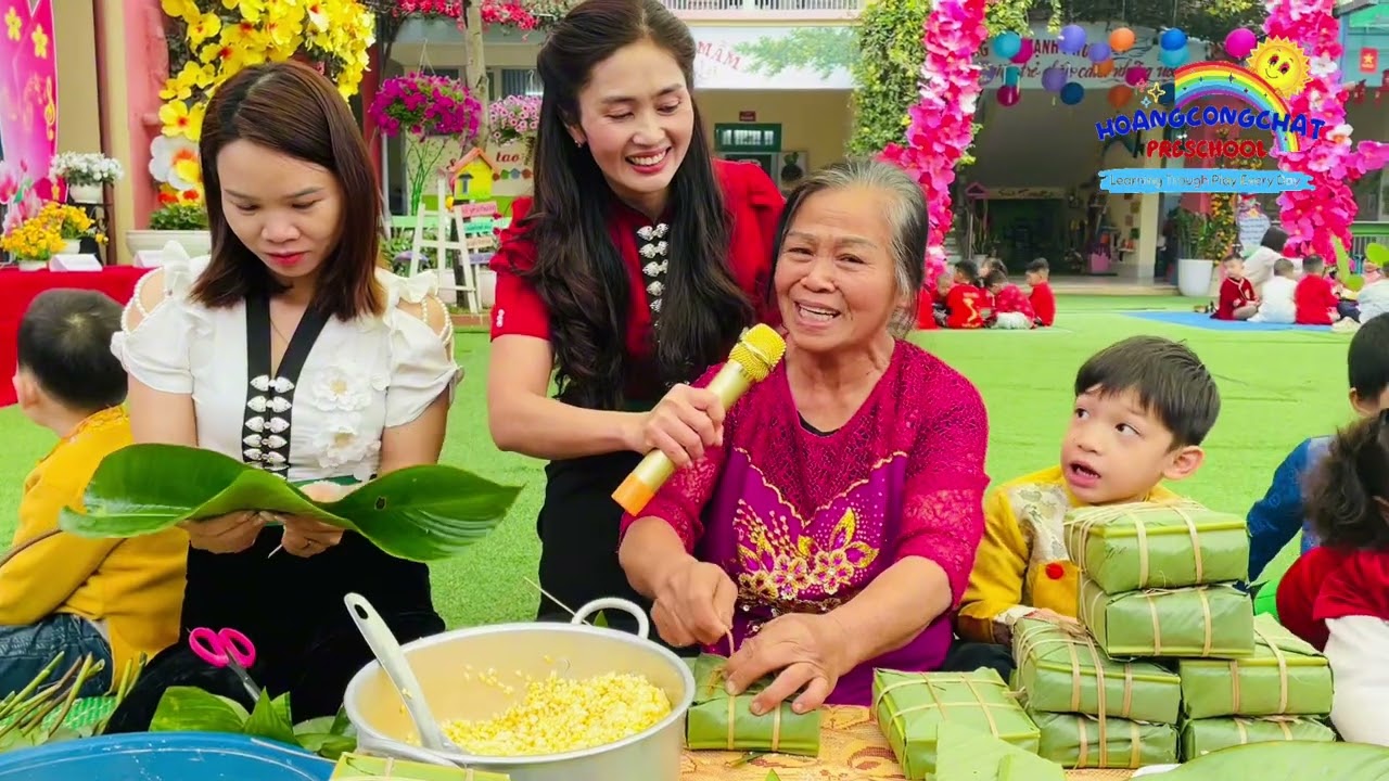 NGÀY HỘI BÁNH CHƯNG XANH