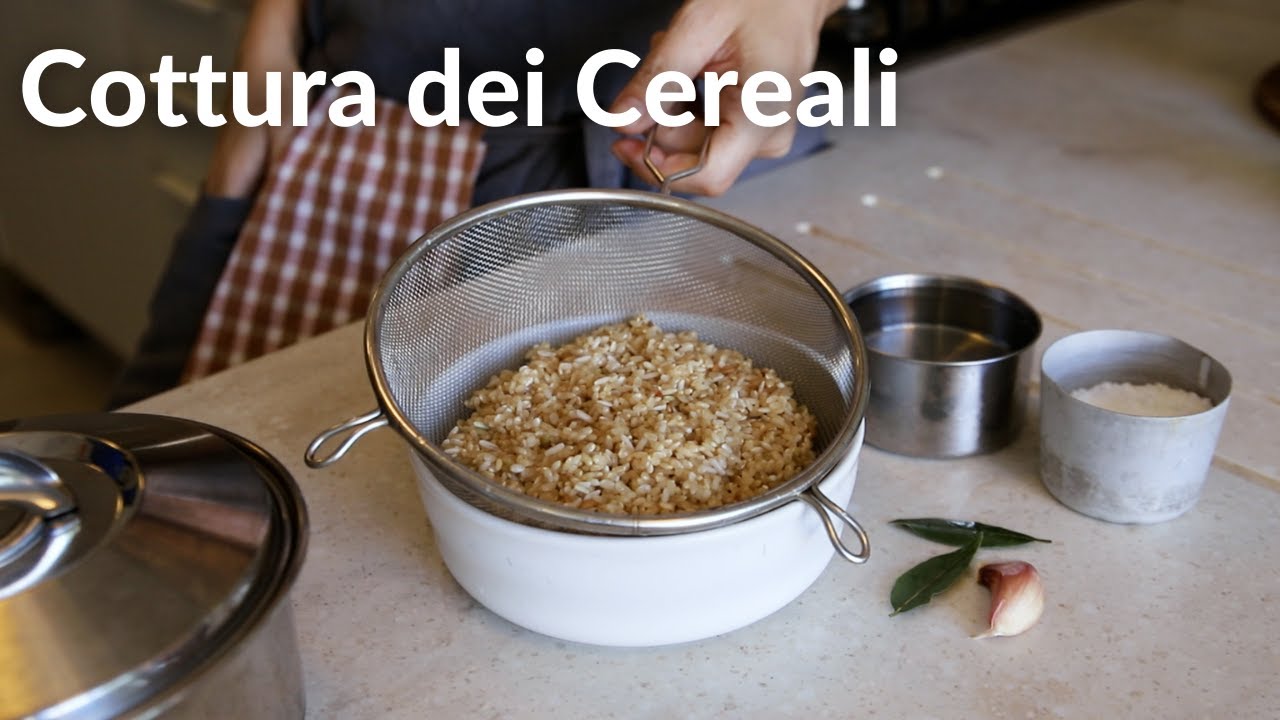 Cucinare  riso e cereali per assorbimento (cottura pilaf)