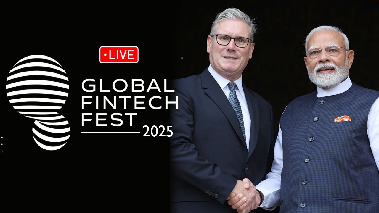 Watch LIVE: PM Modi and UK PM Keir Starmer participates in the Global Fintech Fest 2025 in Mumbai