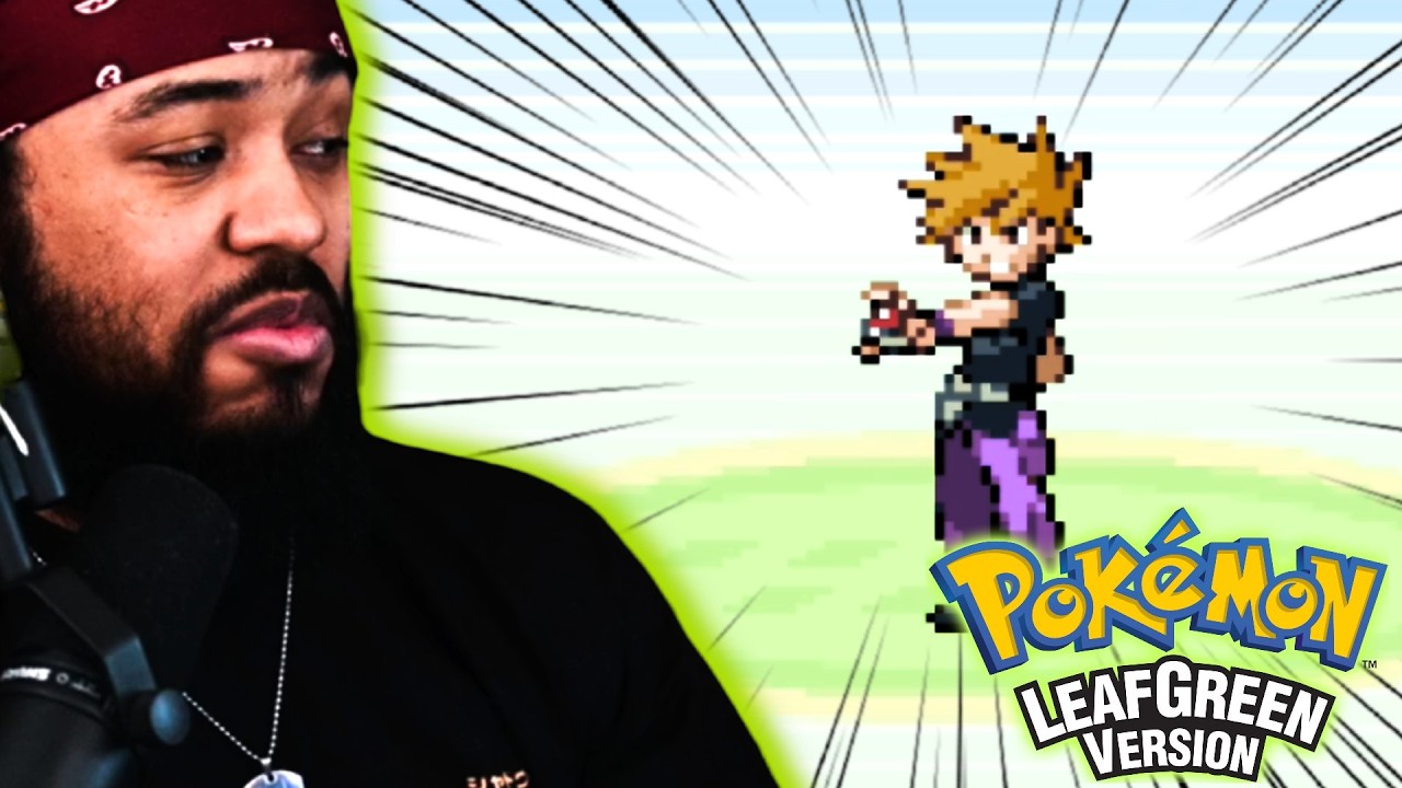 Lotus Grinding And Taking On His Rival @Thundershot69 Again In Pokemon Leaf Green...