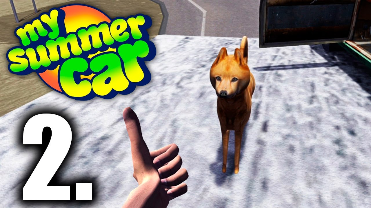 ENCUENTRO UN PERRO CALLEJERO Y ME LO LLEVO A CASA #2 - MY SUMMER CAR GAMEPLAY ESPAÑOL