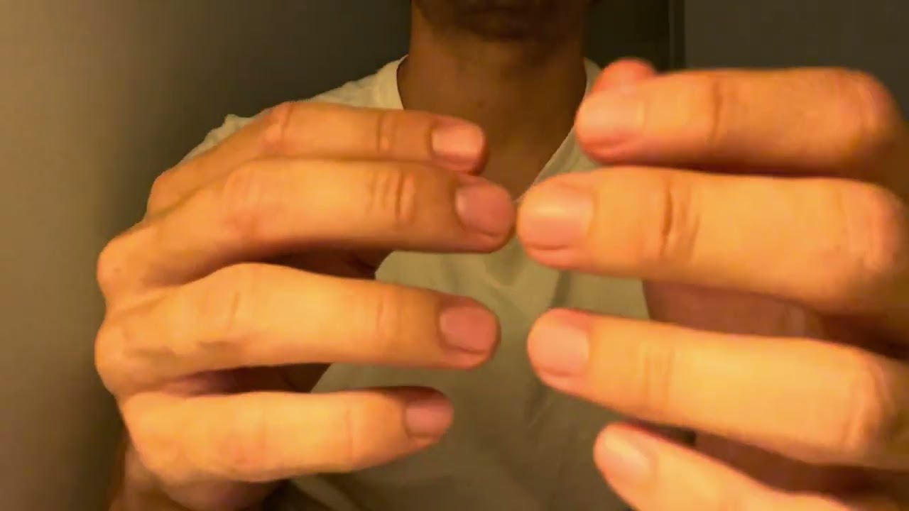 ASMR visual hand movements not talking