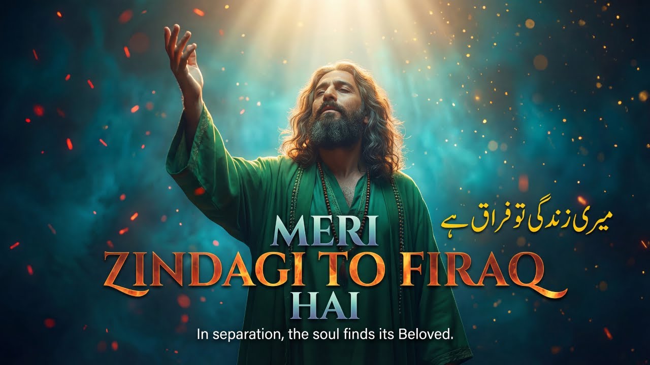 Meri Zindagi To Firaaq Hai | In Separation, The Soul Seeks Its Beloved | Devotional Sufi Kalam