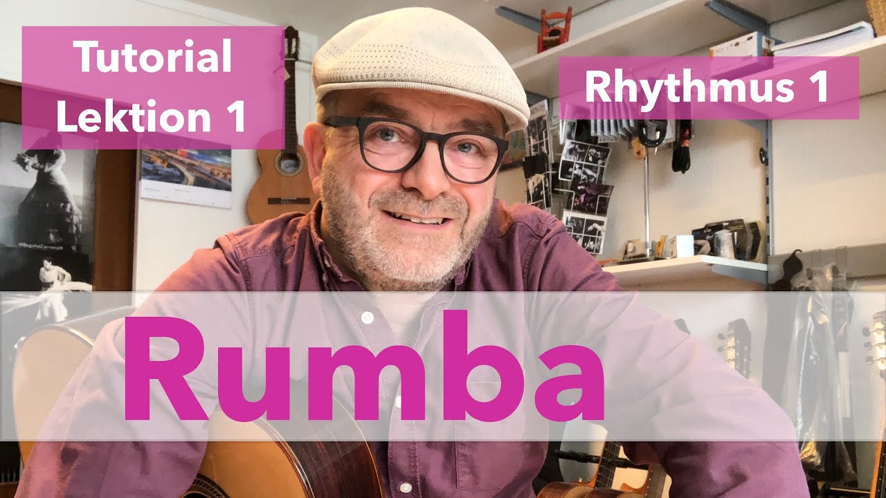 Rumba Anschlag lernen ganz einfach - Flamenco Gitarre Tutorial-Lektion 1