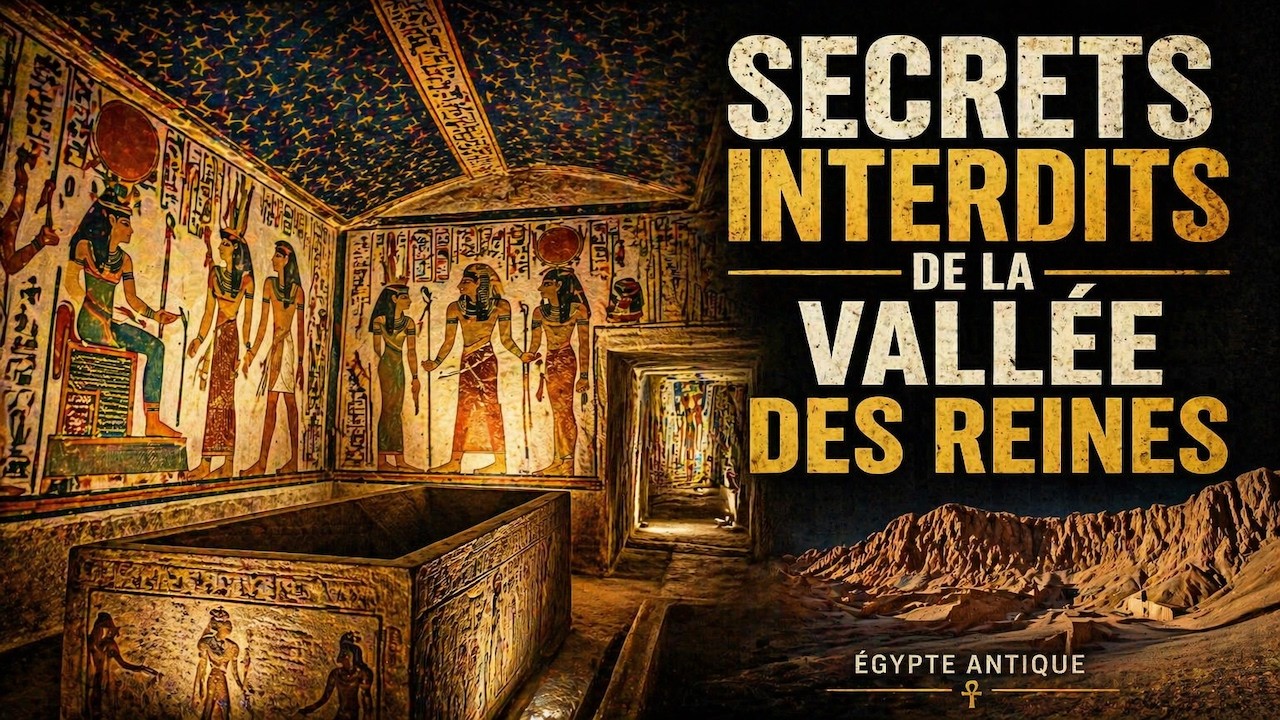 ✨&Eacute;gypte antique: Les Secrets de la Vall&eacute;e des Reines d&eacute;voil&eacute;s, Tombes secr&egrave;tes et myst&egrave;res enfouis 👑