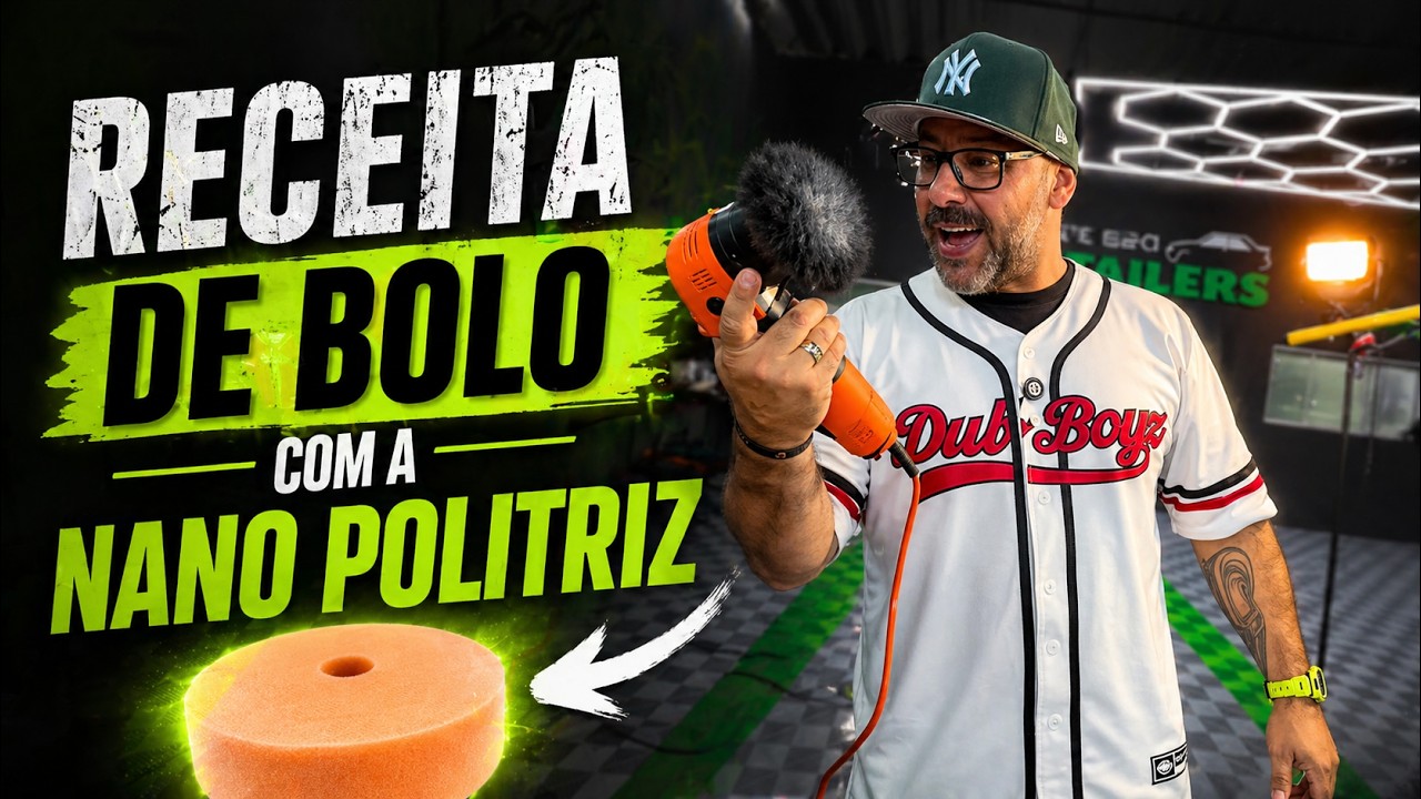 PAPO DE POLIDOR DE ANIVERSÁRIO #3 - RECEITA DE POLIMENTO - NANO POLITRIZ