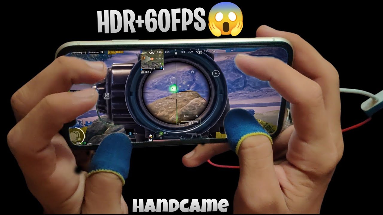 IPHONE 11 HDR+Extream Pubg test☠️IPHONE 11 Handcame Pubg Test