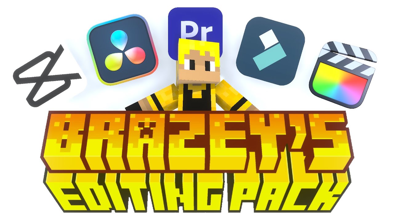 ULTIMATE Minecraft Editing Pack! (4000+ Assets)
