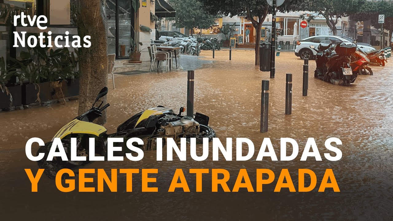 DANA BALEARES: El GOVERN pide el APOYO de la UME en IBIZA por las FUERTES LLUVIAS | RTVE Noticias