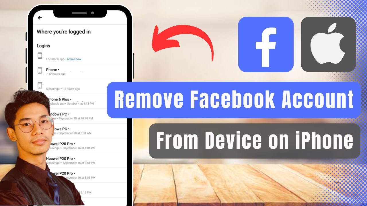 How to Remove Facebook Account from Device in iPhone !