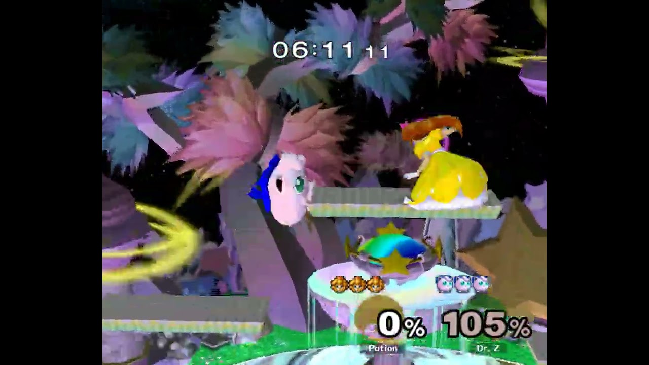 [ass] 177 - Melee Singles WR2 — Potion ⟮Peach⟯ vs Dr. Z ⟮Puff⟯