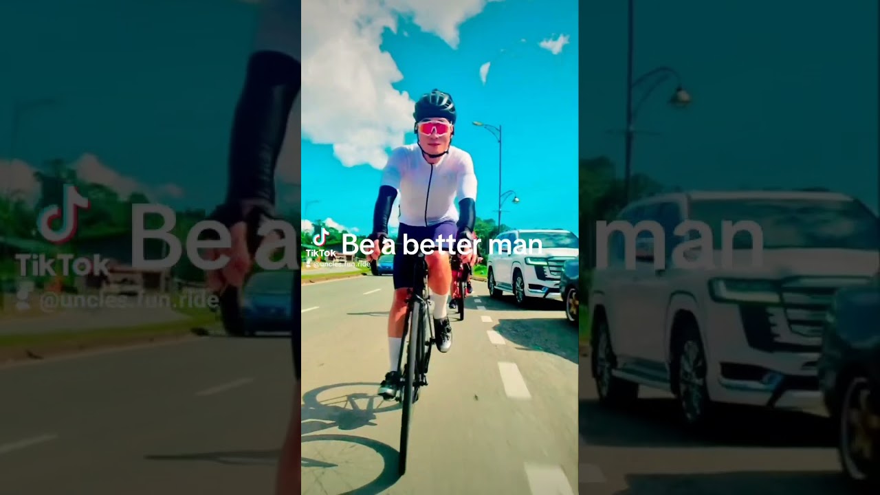 To be a better man guys! 