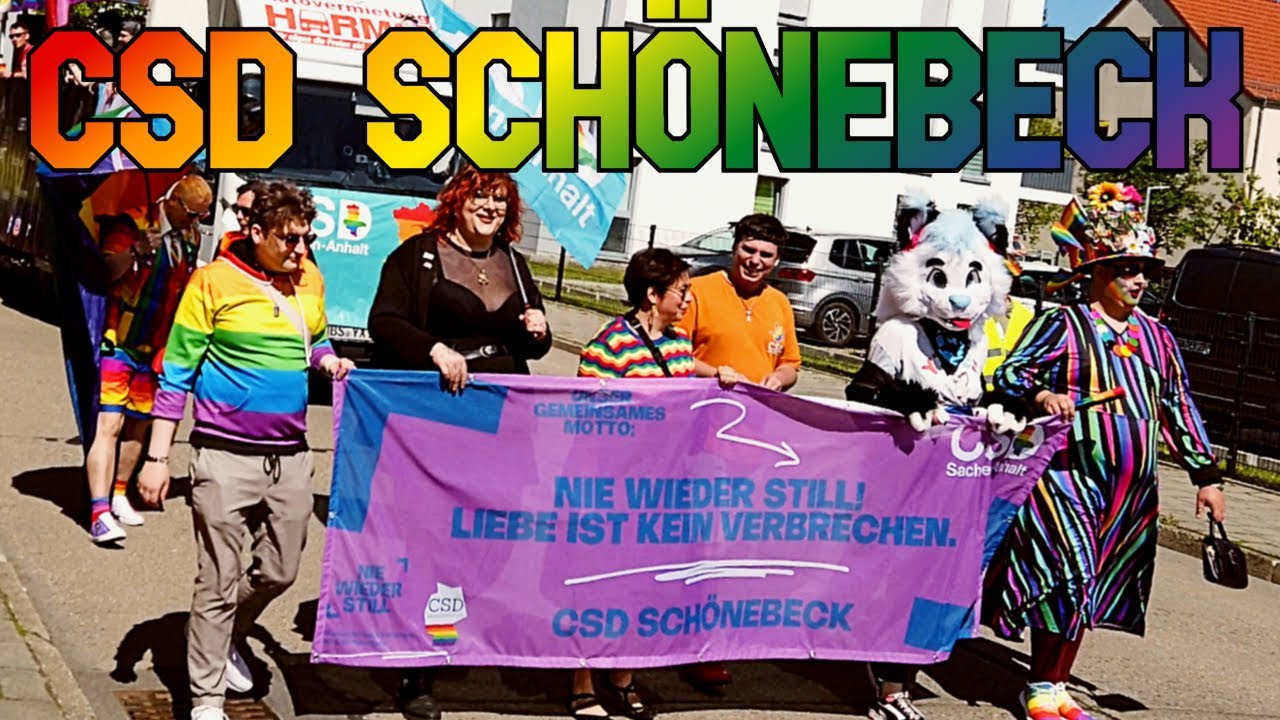 CSD Schönebeck | Christopher Street Day | 26. April 2025 | #CSD #LGBT | Tankii
