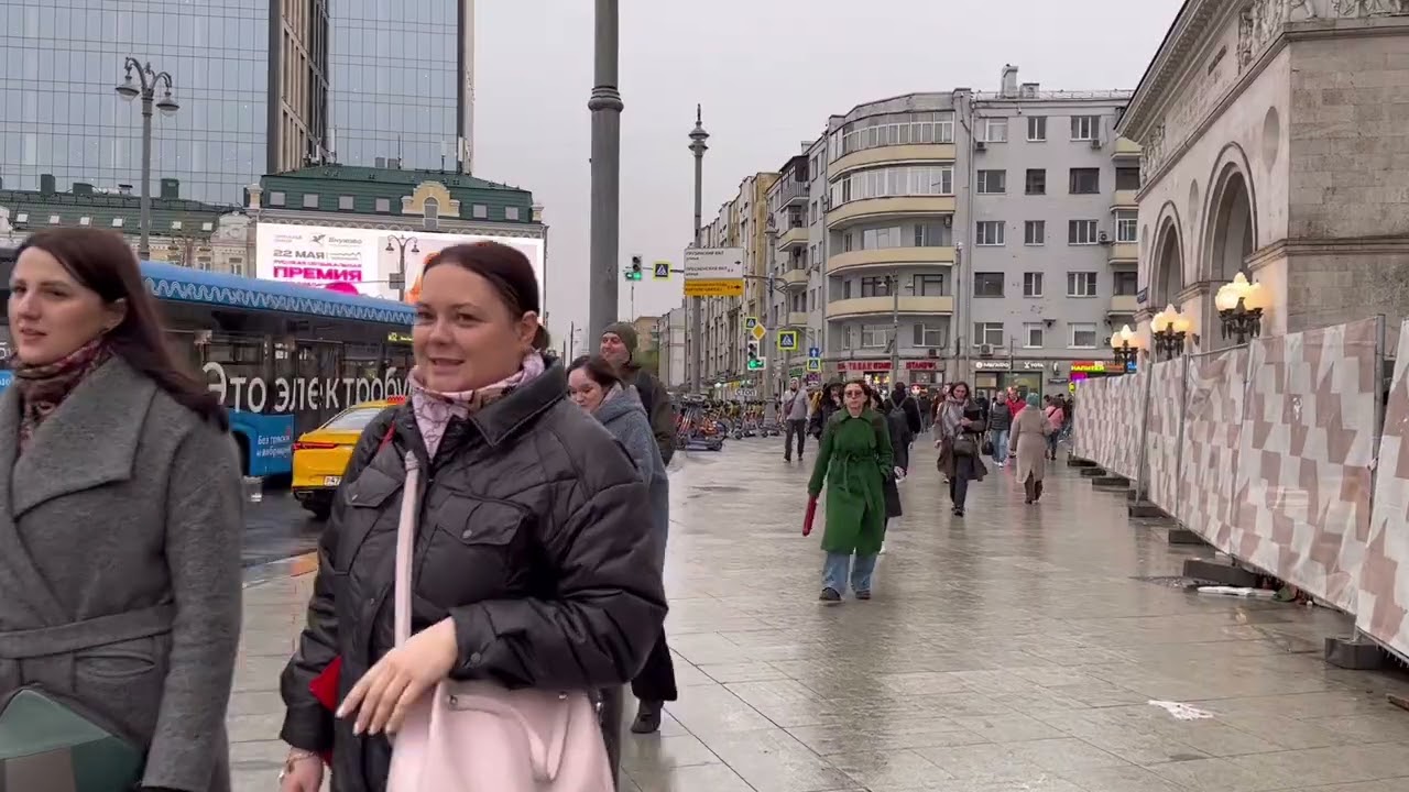 🔥 Walking streets Moscow | Walking Tour | Moscow Evening walk 🔥