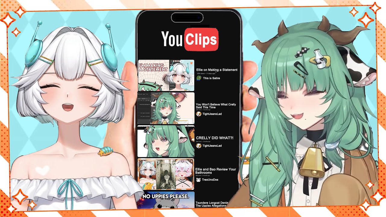 Ellie and Crelly on Their Clips and Being Clipped Out-of-Context
