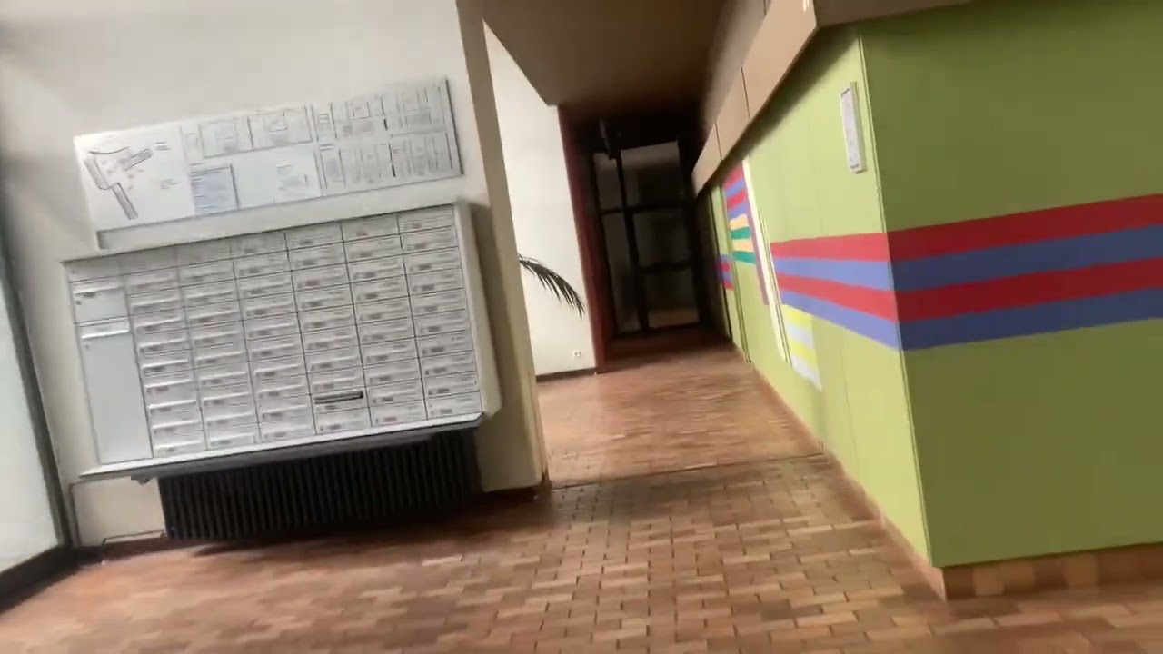 1990 Mod Salzer Aufzug in einem Wohnhochhaus In Stuttgart Im Asemwald 52 Und 54