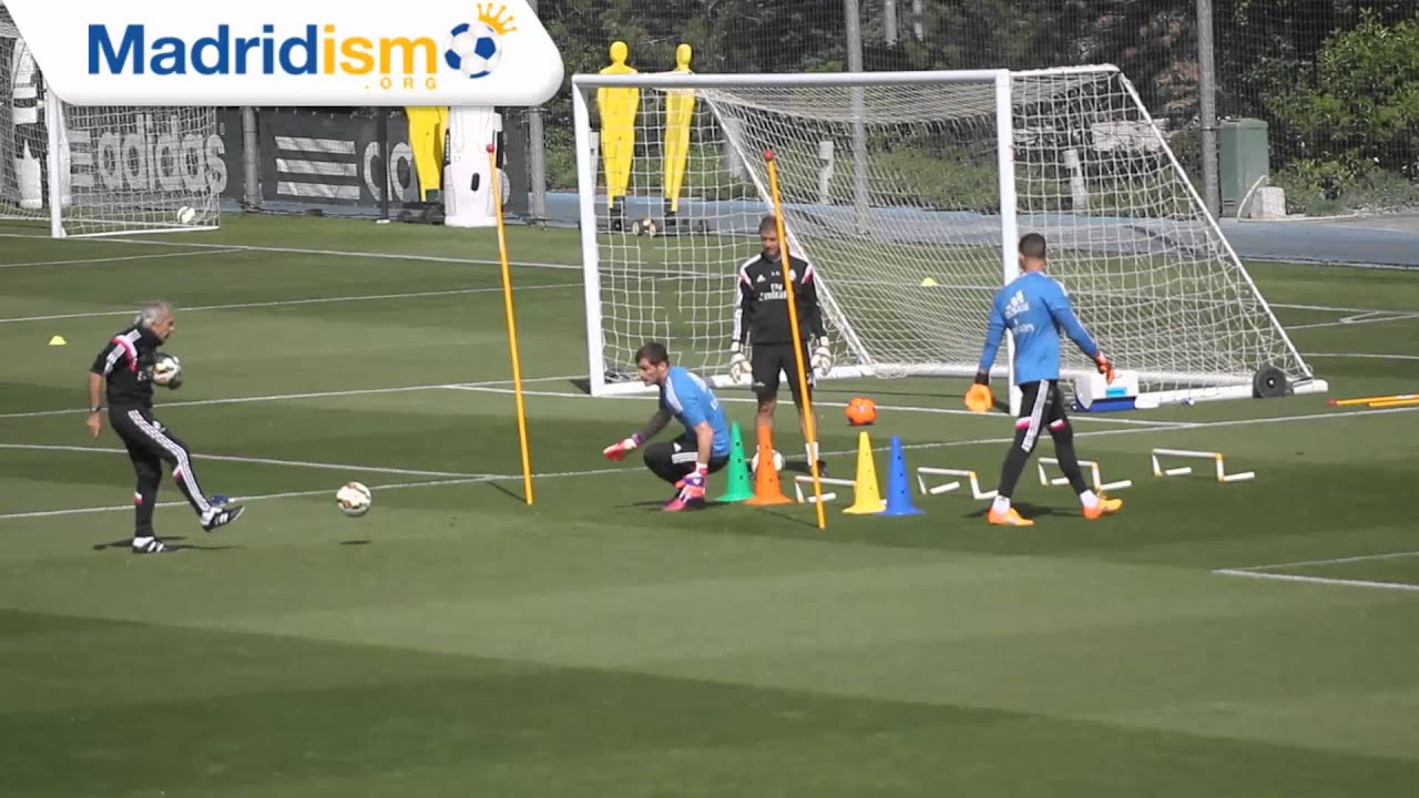 Real Madrid training ahead of Almeria in Liga