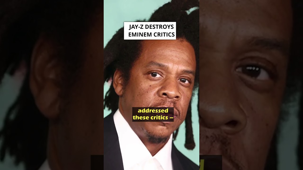 Jay-Z DESTROYS Eminem Critics in Seconds 
