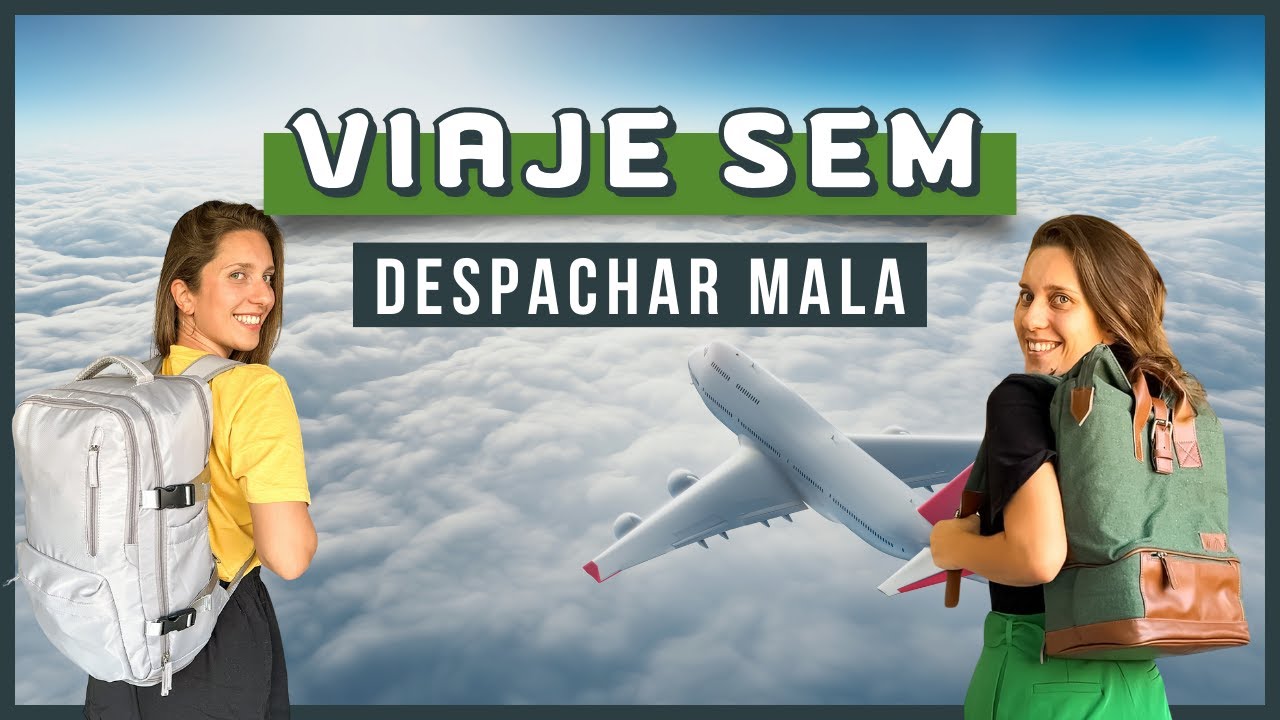 🎒 QUAL MOCHILA LEVAR NO AVIÃO? | Minhas mochilas preferidas pra viajar sem despachar mala!