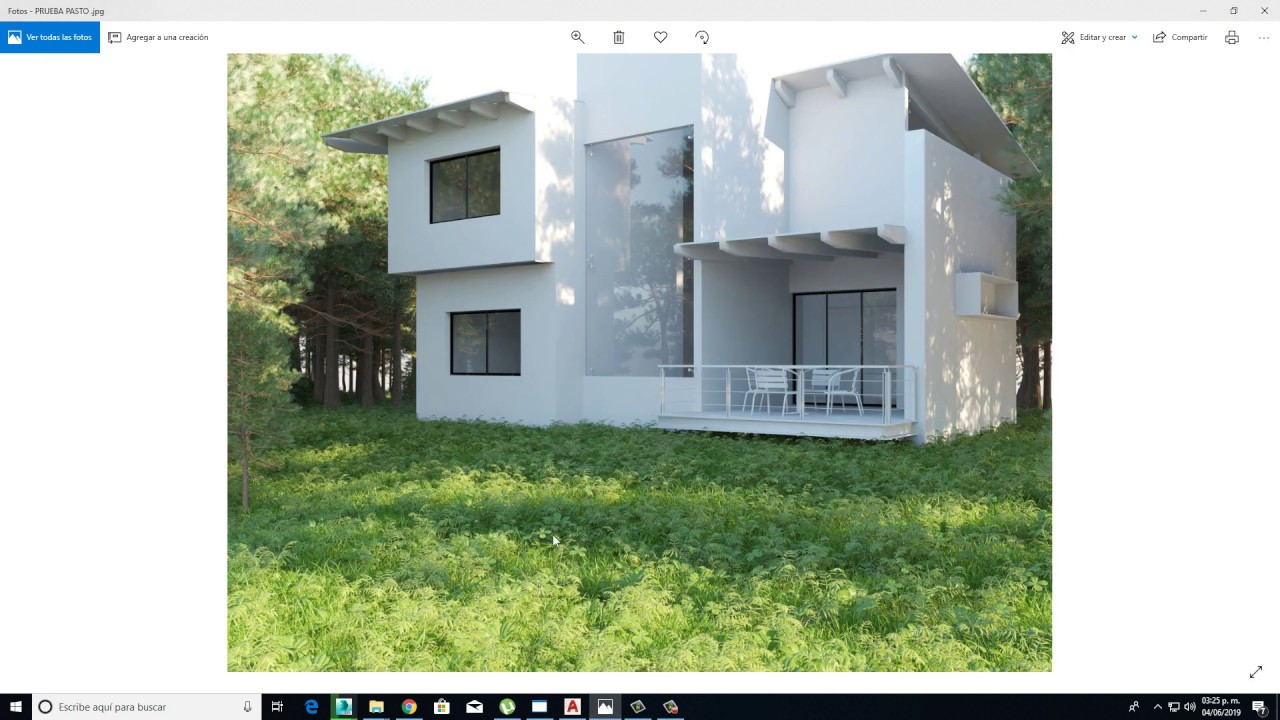 Crea pasto fácilmente en 3D Max y Vray