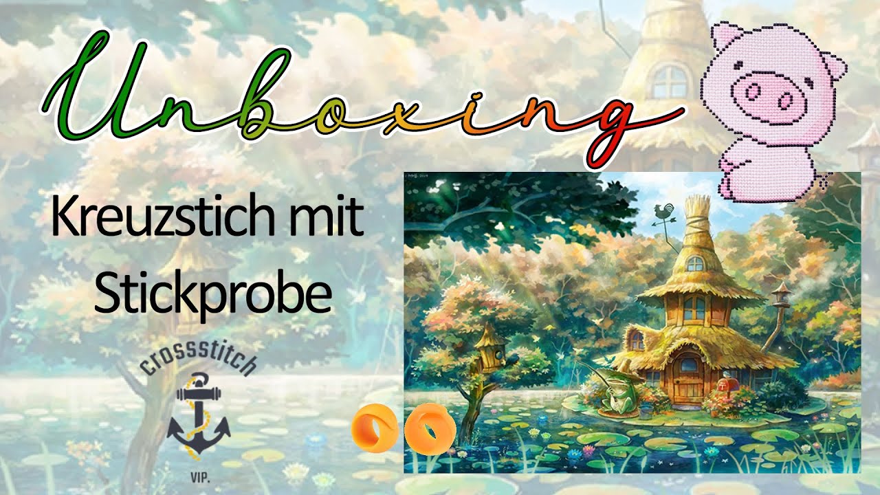 Super niedliches Kreuzstich Unboxing ~ VIPCrossstitch | Ymela 