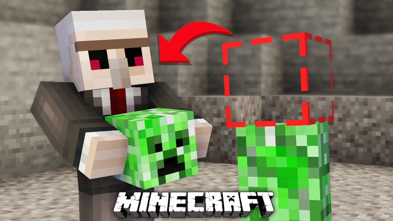 MOGĘ KRAŚĆ CZĘŚCI CIAŁA MOBÓW w MINECRAFT... *przesadziłem*