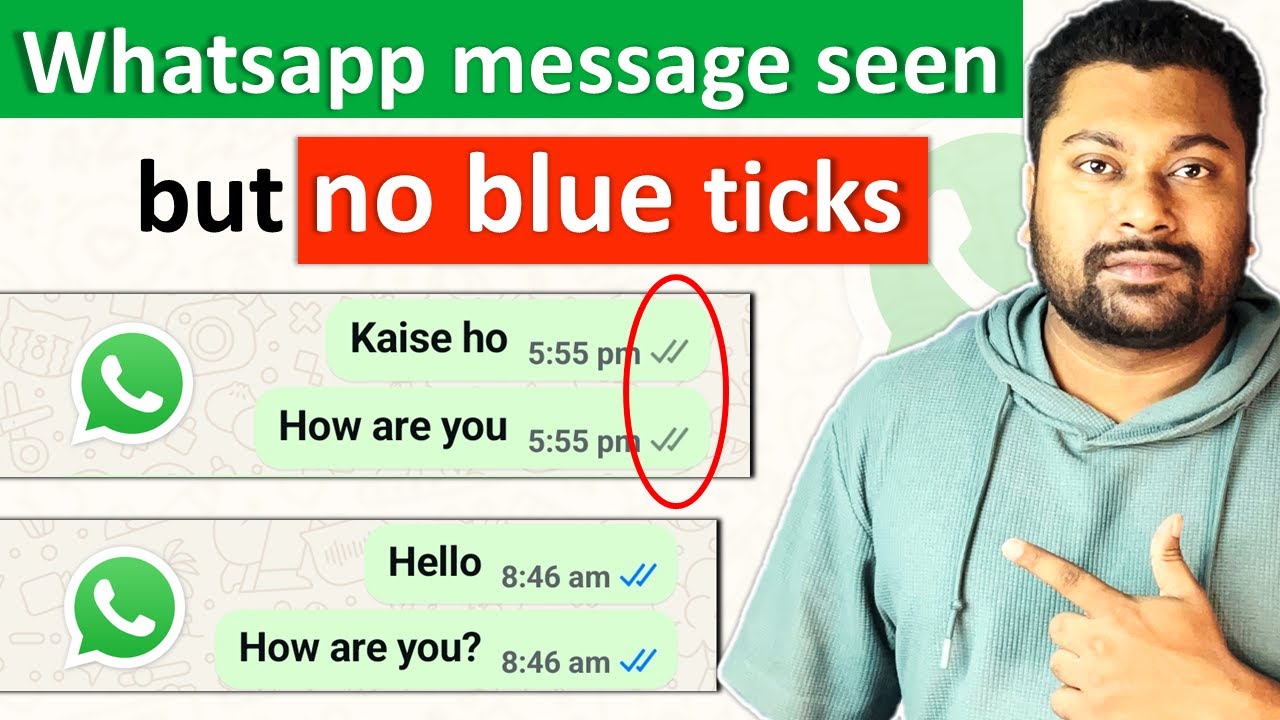 whatsapp message seen but no blue ticks | whatsapp blue tick not showing