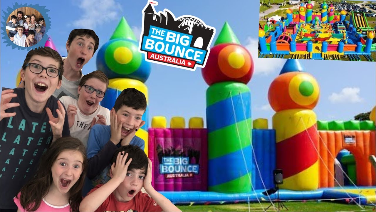WORLDS BIGGEST JUMPING CASTLE! THE BIG BOUNCE AUSTRALIA