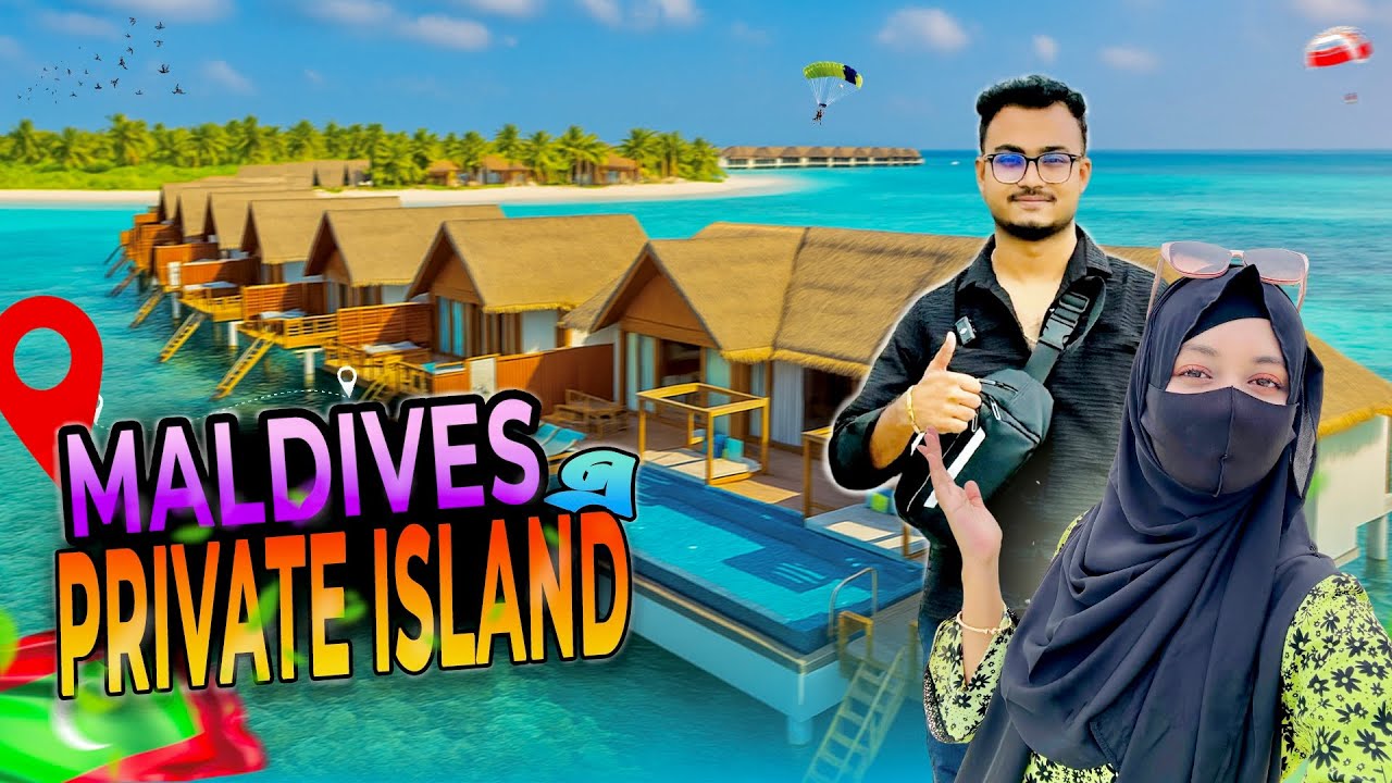 মালদ্বীপের প্রাইভেট আইল্যান্ডে আমরা সবাই!🏝️ | Private Island Maldives🇲🇻 | Hasba & Mustarin 