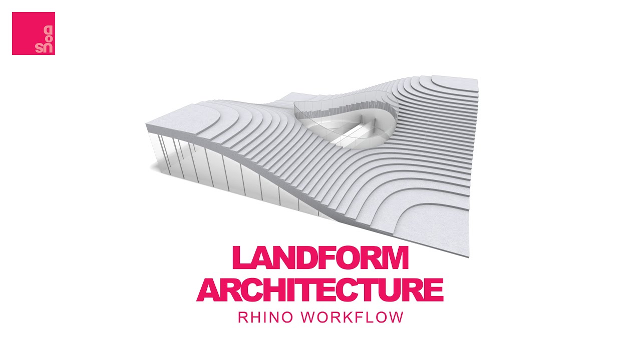 Landform Architecture Rhino3D Modelling FULL COURSE | Rhino Tutorial For Architects and Designers