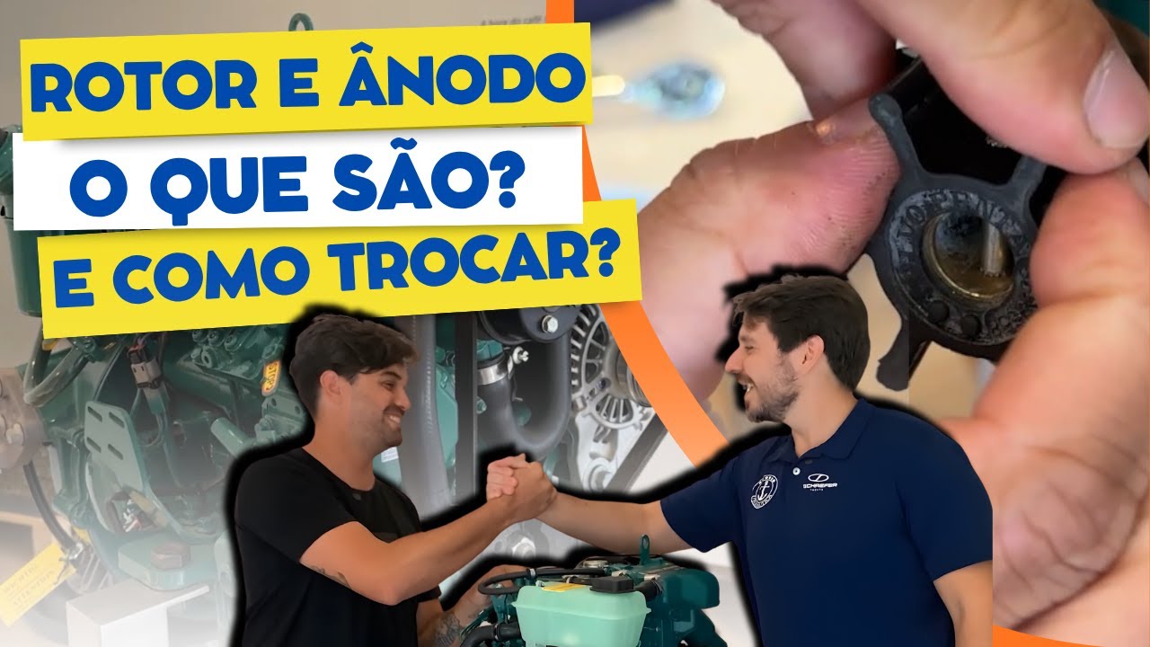 ROTOR E ÂNODO, O QUE SÃO? E COMO TROCAR?