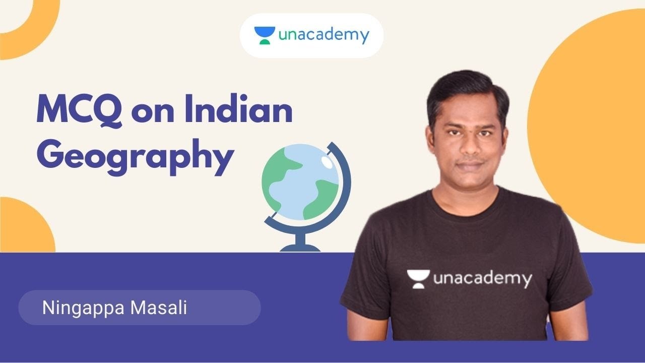 MCQ on Indian Geography Part - 1 | KAS/FDA/SDA/PSI | Ningappa Masali